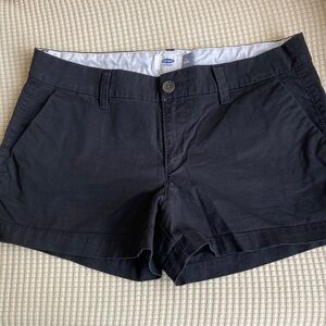 Old Navy Midrise Black Shorts
